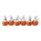Glitzhome® 15.5"L Halloween Polyresin SPOOKY Ghost Pumpkin Table Decor
